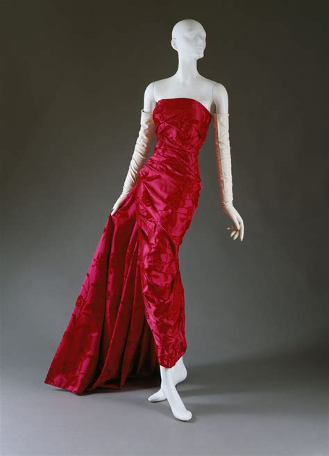 christian dior evening dress.